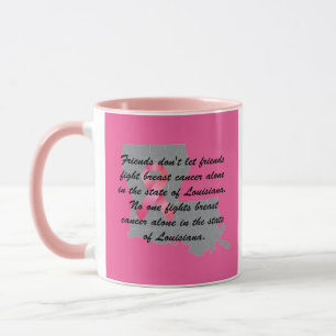 Breast Cancer Awareness in Louisiana Mug