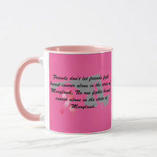 Breast Cancer Awareness in Maryland Mug