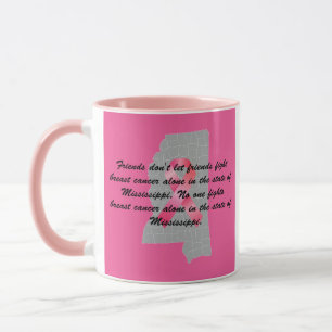 Breast Cancer Awareness in Mississippi Mug