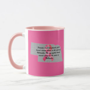 Breast Cancer Awareness in Nebraska  Mug