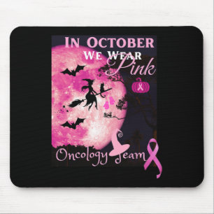 Breast Cancer Awareness. In October We Wear Pink. Mouse Pad