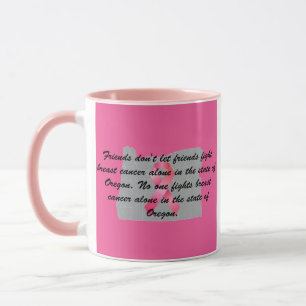Breast Cancer Awareness in Oregon Mug