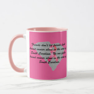 Breast Cancer Awareness in South Carolina  Mug