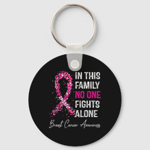 Breast Cancer Awareness In This Family Nobody Figh Key Ring