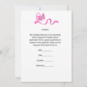 Breast Cancer Awareness Invitation