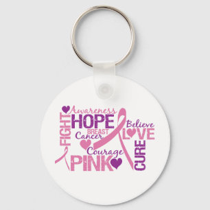 Breast Cancer Awareness Key Ring