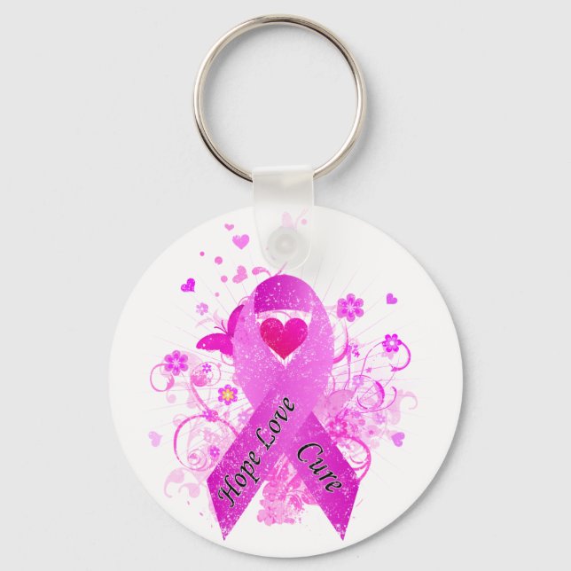Breast Cancer Awareness Key Ring (Front)