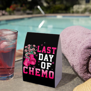 Breast Cancer Awareness Last Day of Chemo Warrior