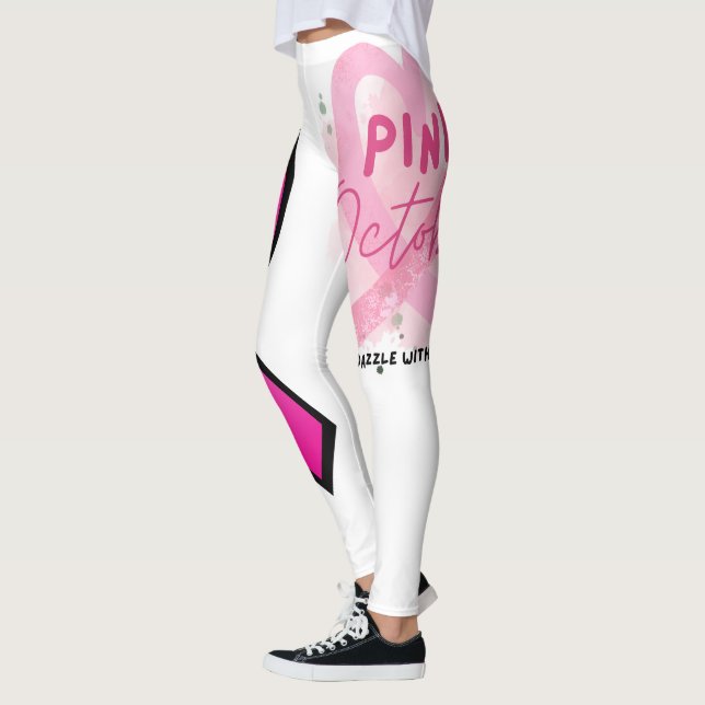 Breast Cancer Awareness Leggings (Left)