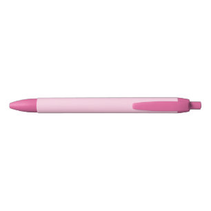 Breast cancer awareness light pink plain cute black ink pen