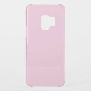 Breast cancer awareness light pink plain cute uncommon samsung galaxy s9 case