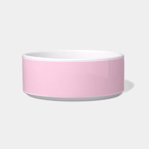Breast cancer awareness light pink solid cute bowl
