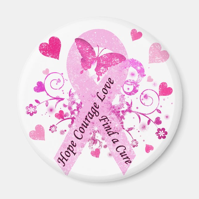 Breast Cancer Awareness Magnet (Front)