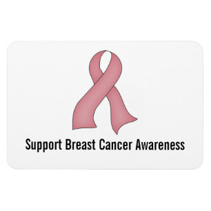 Breast Cancer Awareness (medium pink) Magnet