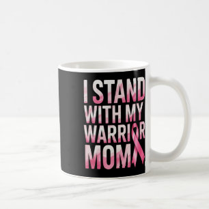 Breast Cancer Awareness Men Kids. Fighting Breast Coffee Mug