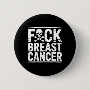 Breast Cancer Awareness Month Warrior Fighter Surv 6 Cm Round Badge