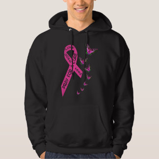 Breast Cancer Awareness Month Women Religious Butt Hoodie