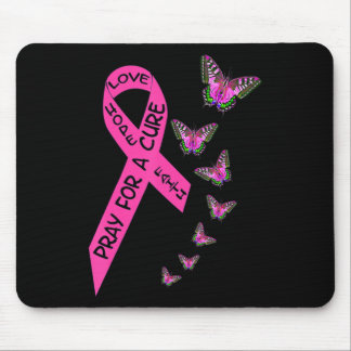 Breast Cancer Awareness Month Women Religious Butt Mouse Pad