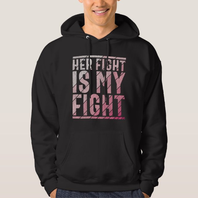 Breast Cancer Awareness Mother Daughter Sister Hoodie (Front)