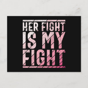 Breast Cancer Awareness Mother Daughter Sister Postcard