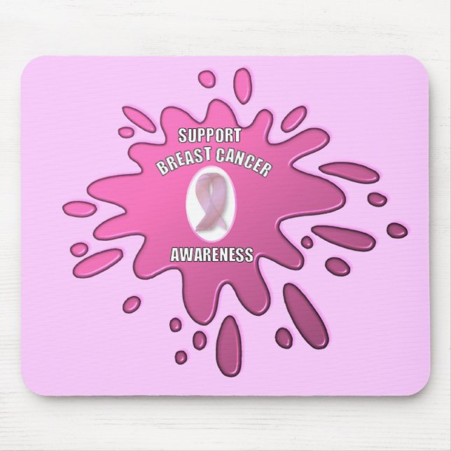 BREAST CANCER AWARENESS MOUSE PAD (Front)