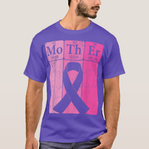 Breast Cancer Awareness Mum Mother Periodic Table T-Shirt