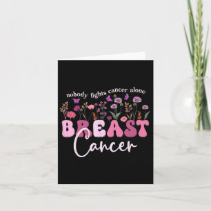 Breast Cancer Awareness Mum Support Breast Cancer  Card