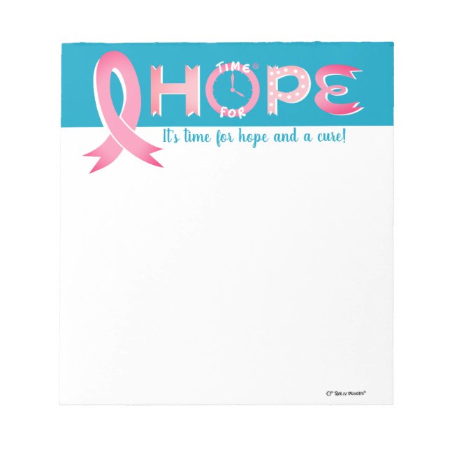 Breast Cancer Awareness Notepad (Front)
