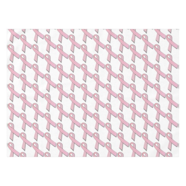 Breast Cancer Awareness Pattern Tablecloth (Front (Horizontal))