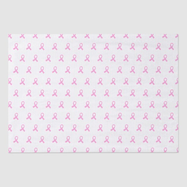 Breast Cancer Awareness Pattern Tissue Paper (Front)