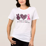 Breast Cancer Awareness Peace Love Cure Pink Tri-Blend Shirt<br><div class="desc">This modern design features the text "Peace Love Cure" in stylish script for Breast Cancer Awareness #breastcancer #cancer #hope #breastcancerawareness #breastcancersurvivor #cancersucks #cancersurvivor #brca #cancerfighter #breastcancerwarrior #cancerawareness #health #breastcancerfighter #her #cancerwarrior #breastcancersupport #pinkribbon #pink #womenshealth #breastcancersucks</div>