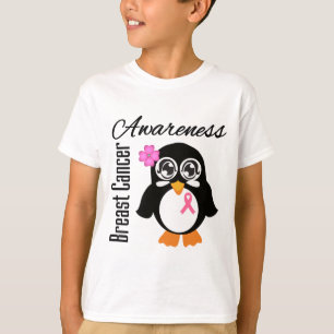 Breast Cancer Awareness Penguin T-Shirt
