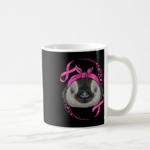 Breast Cancer Awareness Pink Bandanna Cancer Survi Coffee Mug