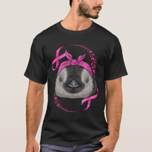 Breast Cancer Awareness Pink Bandanna Cancer Survi T-Shirt