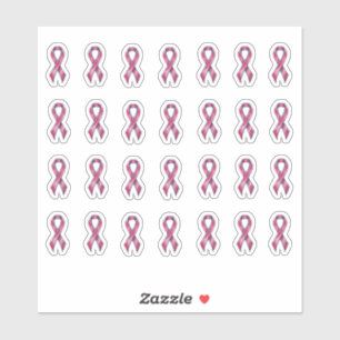 Breast Cancer Awareness Pink Cut Vinyl Ribbon