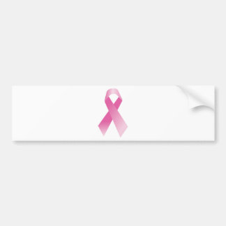 Breast Cancer Awareness Pink Ribbon Bumper Sticker