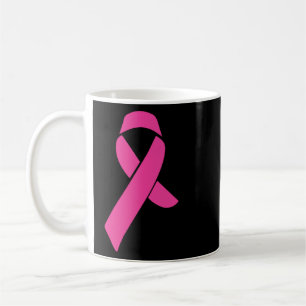 Breast Cancer Awareness Pink Ribbon I Wear Pink Coffee Mug