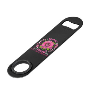 Breast Cancer Awareness Pink Ribbon Sunflower Hope