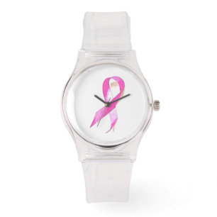 Breast Cancer Awareness, Pink Ribbon Watch