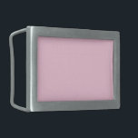 Breast cancer awareness pink solid colour cute belt buckle<br><div class="desc">Breast cancer awareness month light pink solid plain colour modern stylish cute Belt buckle. You can personalise it with your own text. Colour is editable. During Breast Cancer Awareness Month in October and throughout the year people wear pink ribbons to honour survivors, remember those lost to the disease and to...</div>