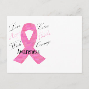 Breast Cancer Awareness Postcard