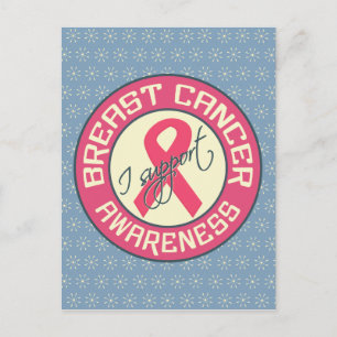 Breast Cancer Awareness postcard, customise Postcard