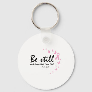 Breast Cancer Awareness Religious Christian Gifts Key Ring