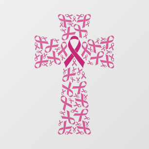 Breast Cancer Awareness Ribbon Cross