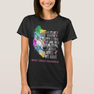Breast Cancer Awareness Ribbon Support Gifts T-Shirt