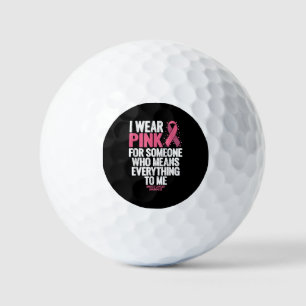 Breast Cancer Awareness Shirts for Family Breast C Golf Balls