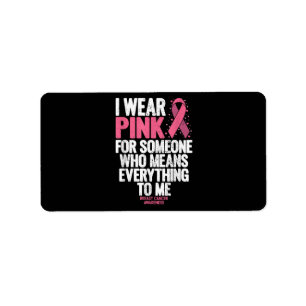Breast Cancer Awareness Shirts for Family Breast C Label