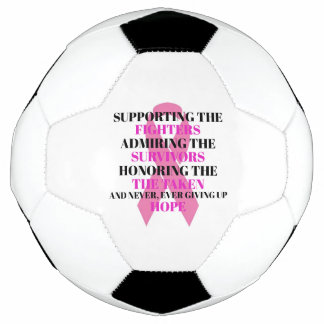 Breast Cancer Awareness Soccer Ball