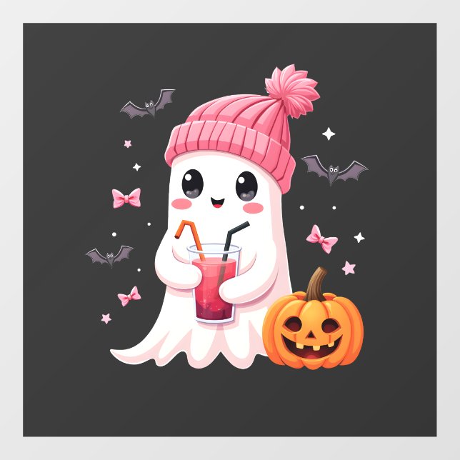 Breast Cancer Awareness Spooky Ghost Halloween (Sheet)