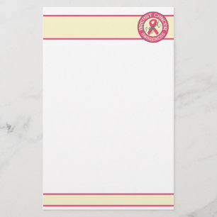 Breast Cancer Awareness stationary - customise Stationery
